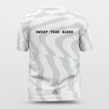 white team jerseys short sleeve