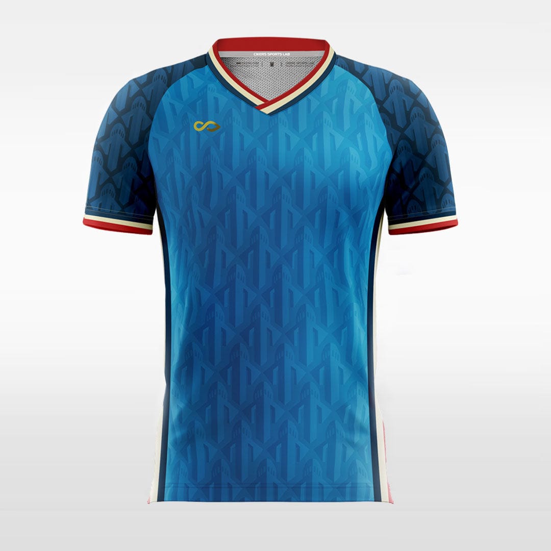 Blue Rocket Soccer Jersey