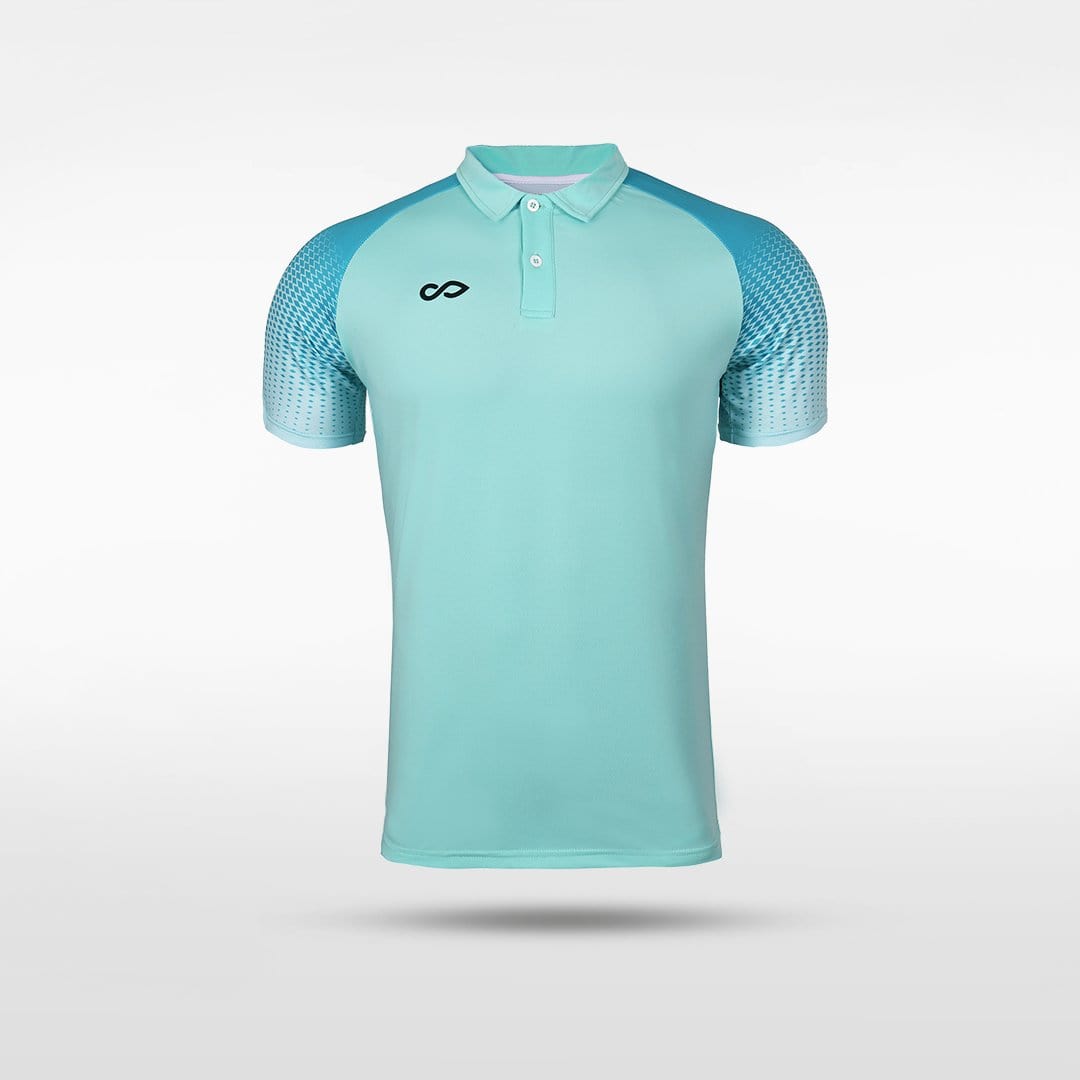 Green Sky Sublimated Polo