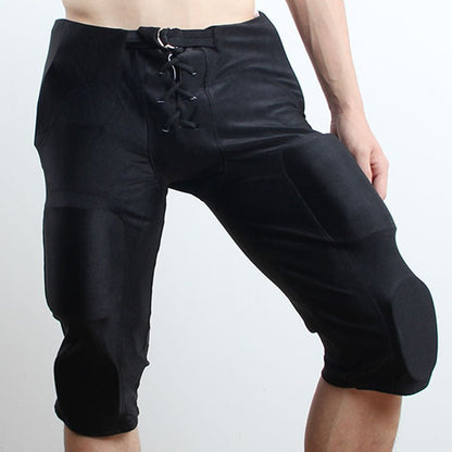 Adult American Football Shorts Black