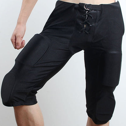 Adult American Football Shorts Black