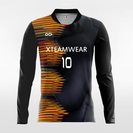 Black Men's Sublimated volleyball Jerseys