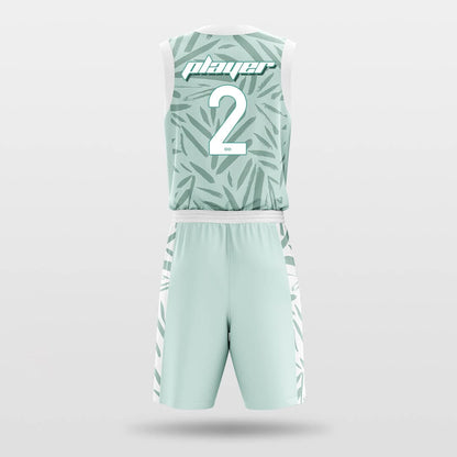 Custom Basketball Jersey Set Green