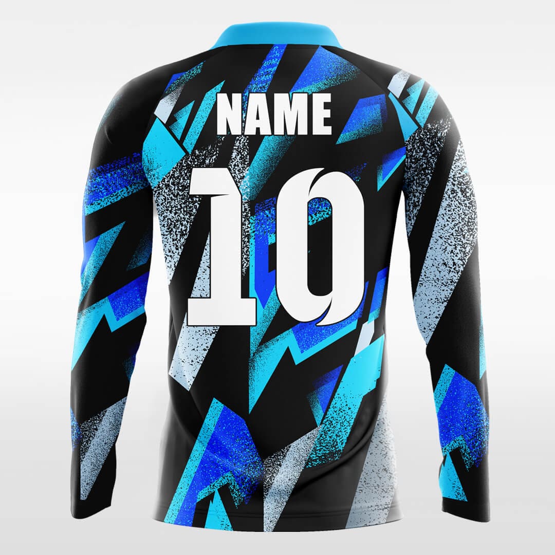 black glacier long sleeve jersey