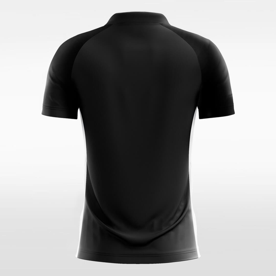 black short sleeve jersey volleyball 