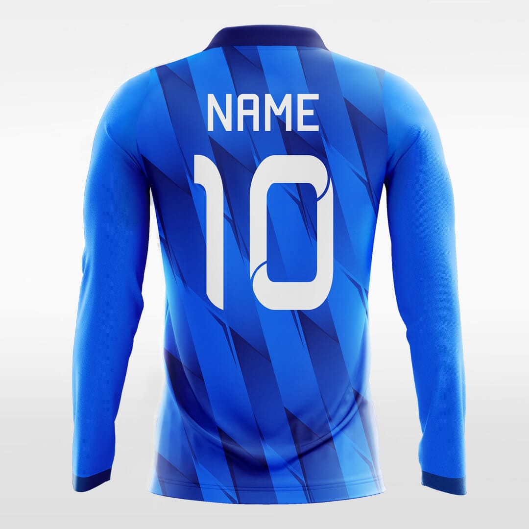 blue ribbon long sleeve jersey