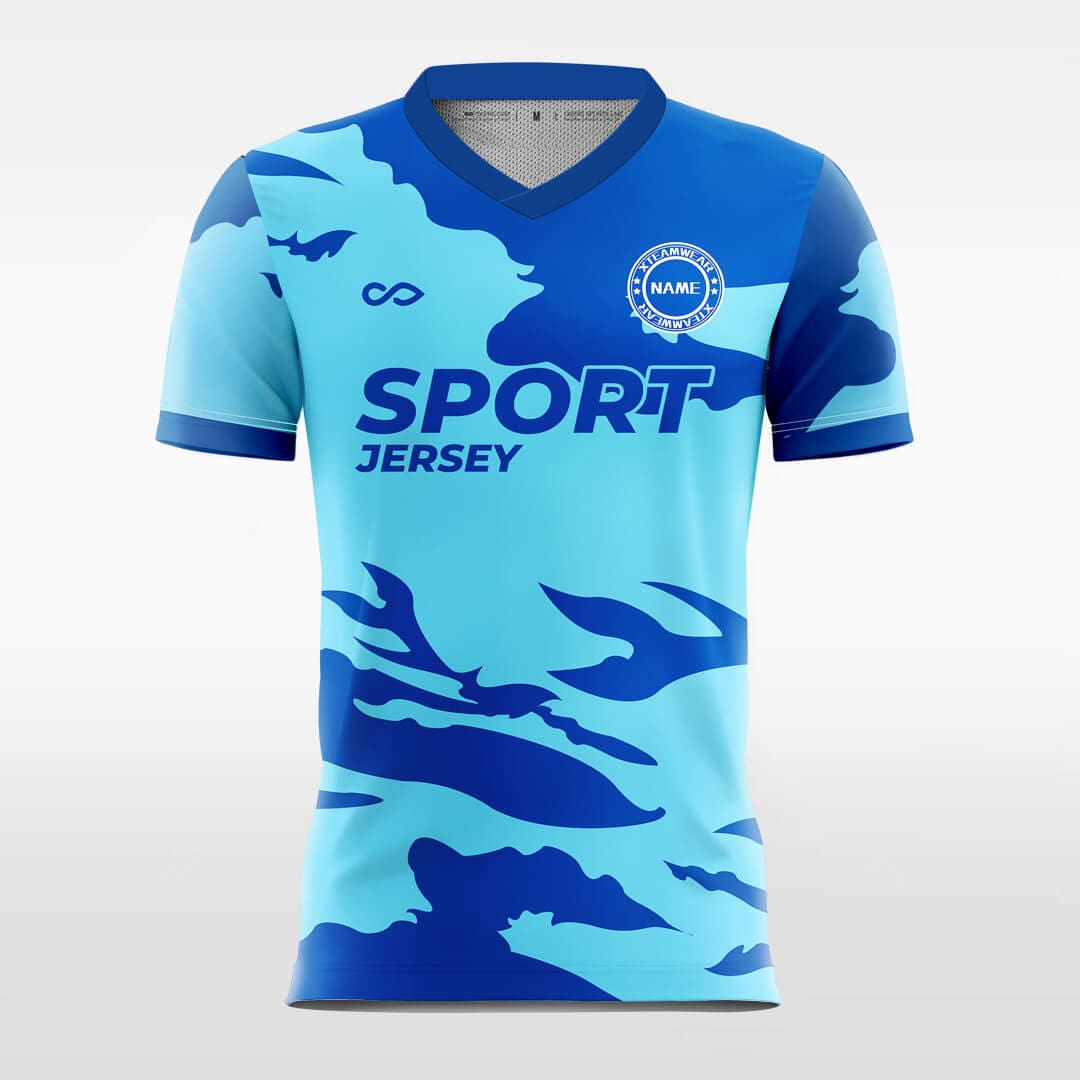 blue esports jersey kit