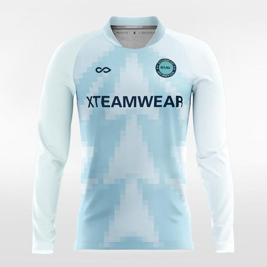 Blue Soccer Jerseys Long Sleeve