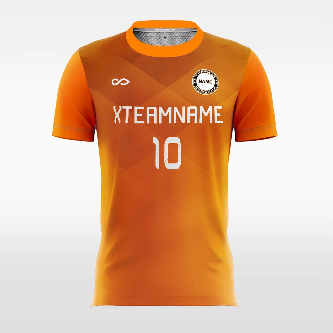 custom orange jersey