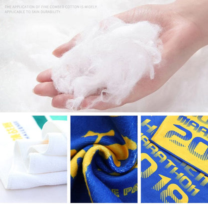 Zebra Print - Custom Sports Towel Dry Fit Grey for Team