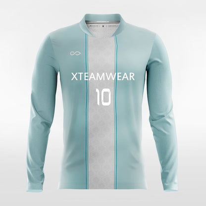 Sky Blue Soccer Team Jersey Design