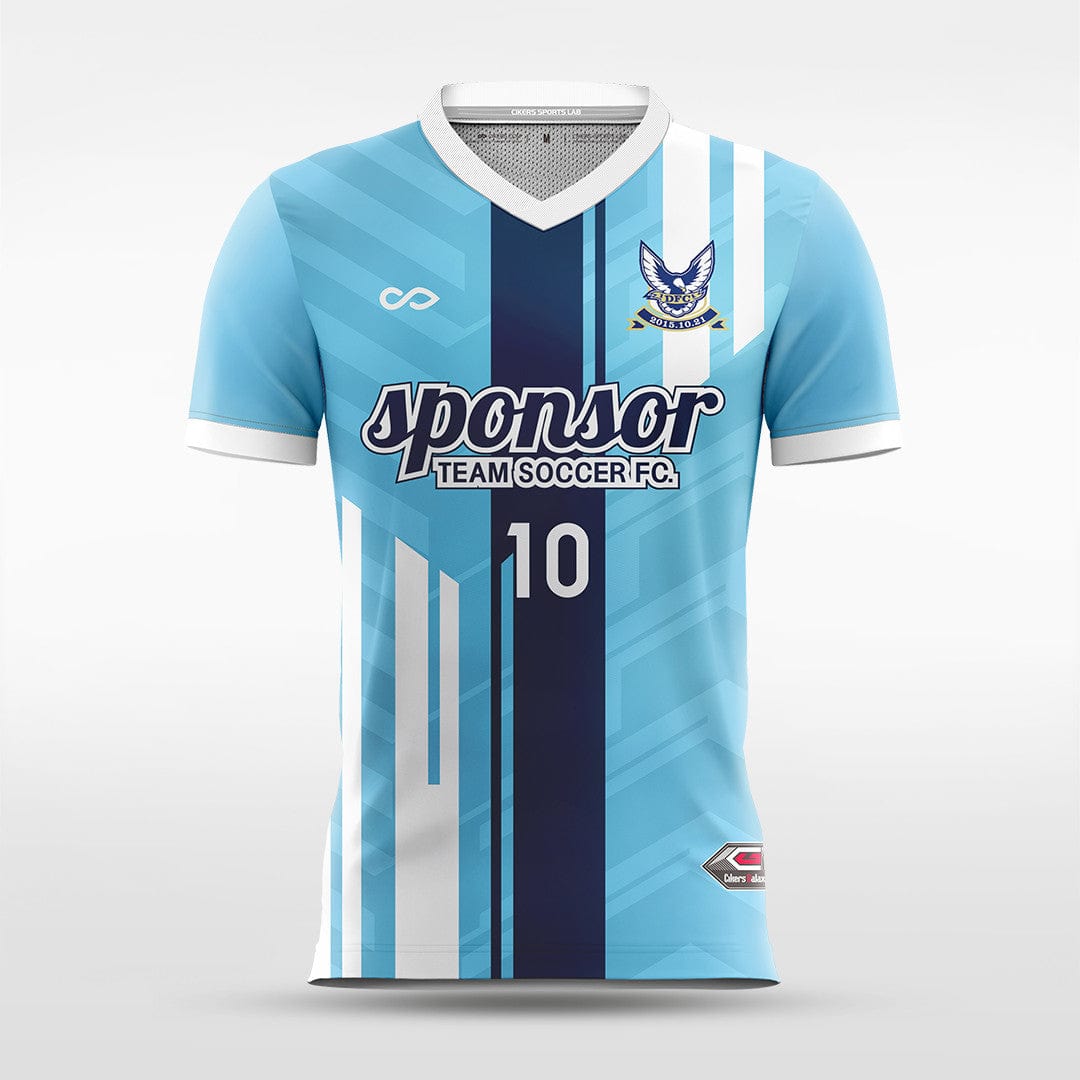 Blue Encounter Soccer Jersey