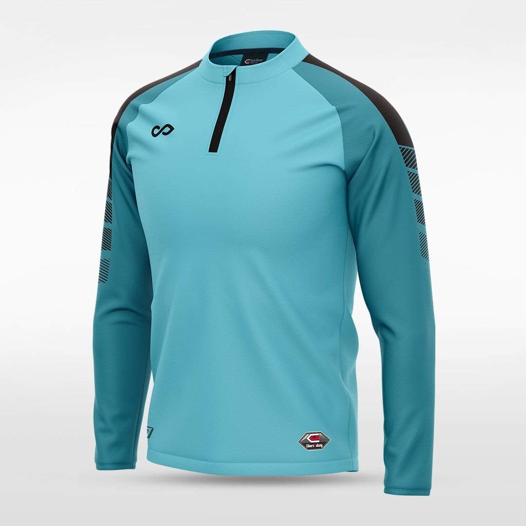 Mint Embrace Wind Stopper Men 1/4 Zip Jersey Design