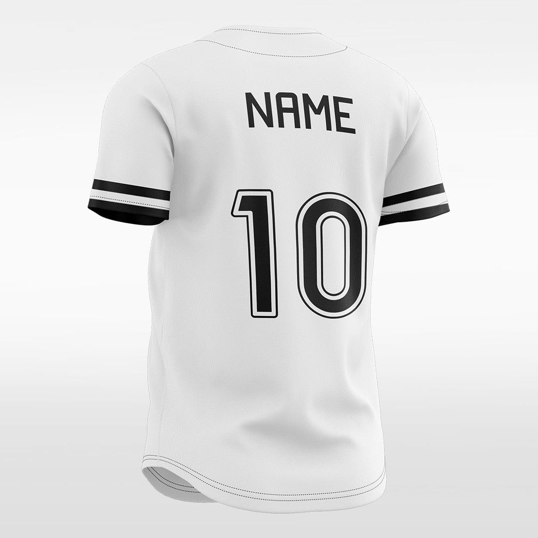 Pure - Customized Men's Sublimated Button Down Baseball Jersey