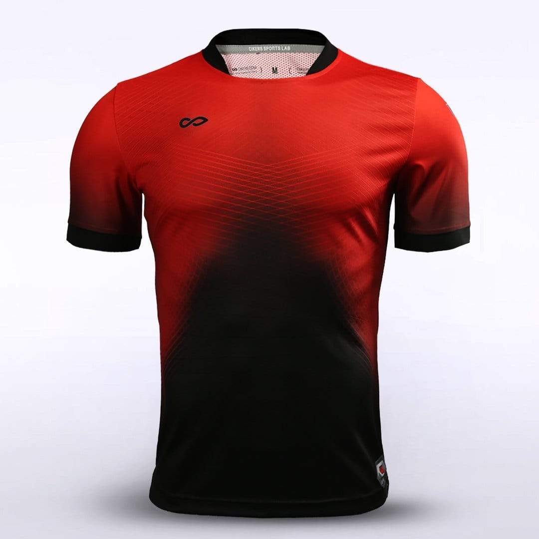 Red Football Shirts Design