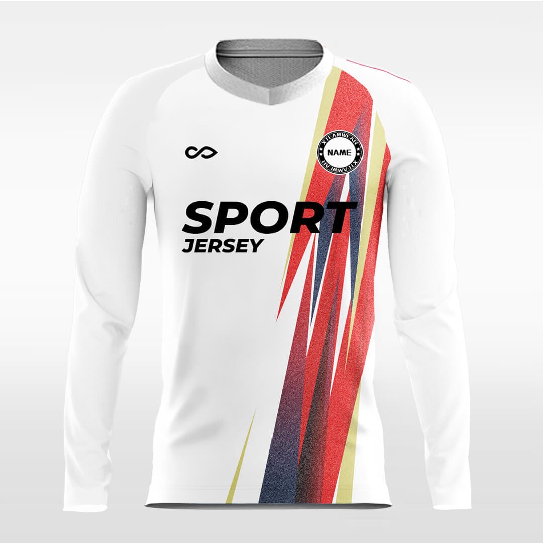 flag long sleeve jersey