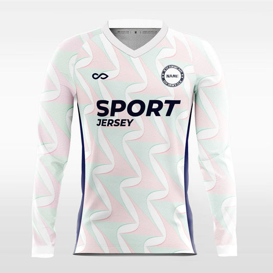 flow long sleev volleyball jersey