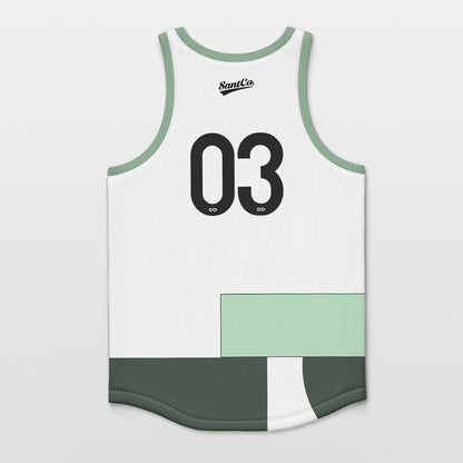 Geometry - Customized Basketball Jersey Vest Sleeveless