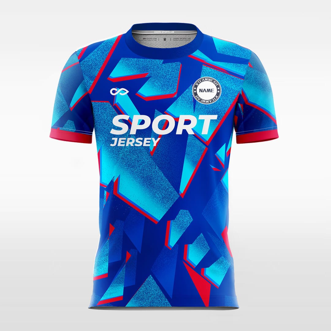 glacier short sleeve esports jersey