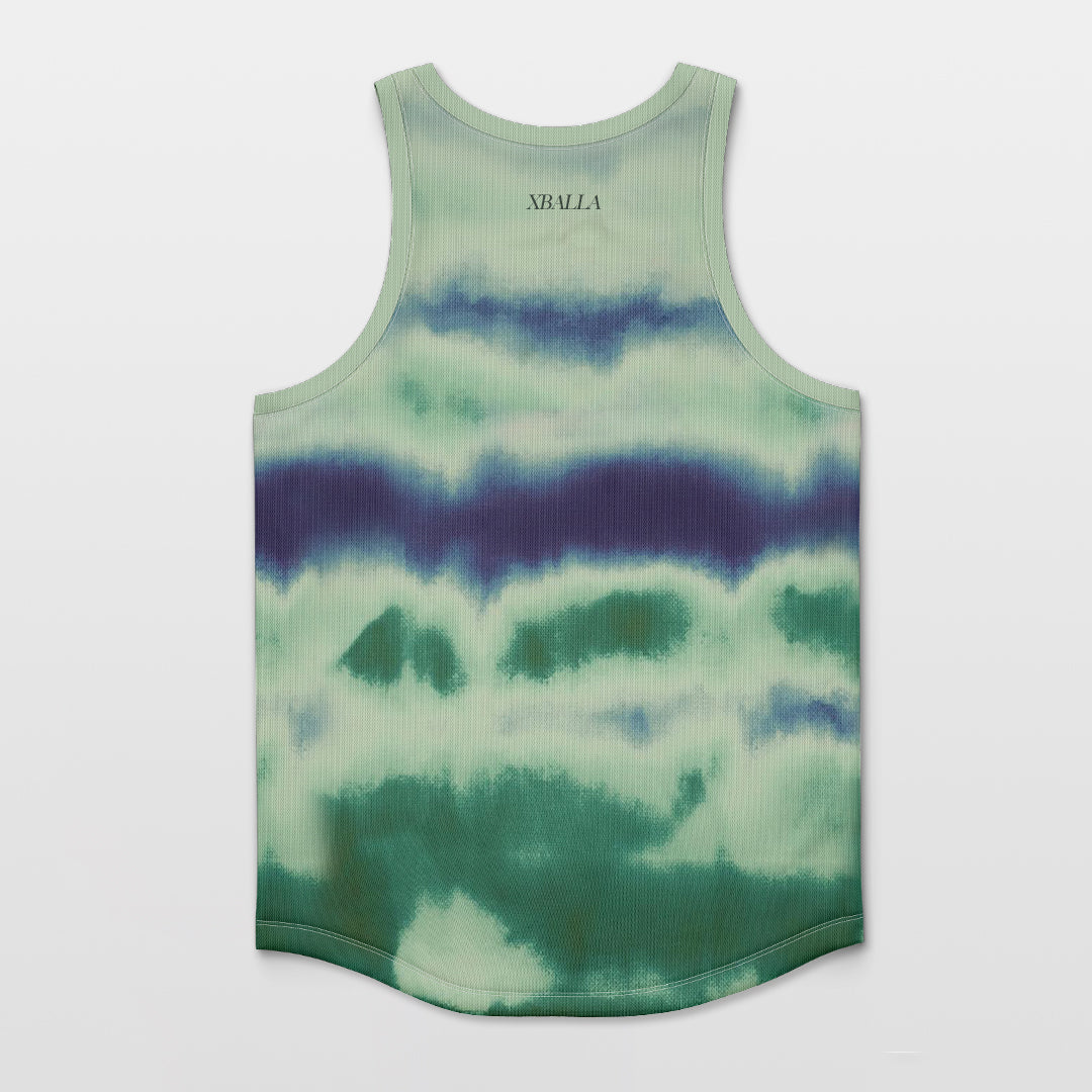 green Track jersey top