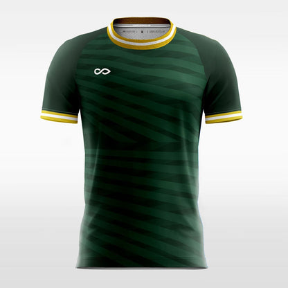 green kids team soccer jerseys