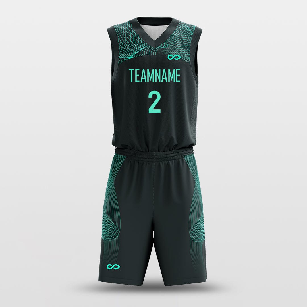 Classic Grid - Custom Basketball Jersey Set Design for Team