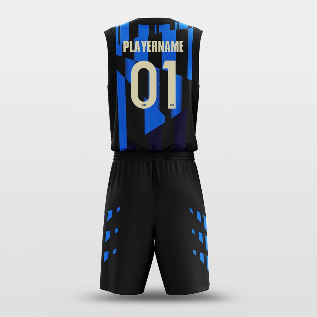 basketball jersey black and blue