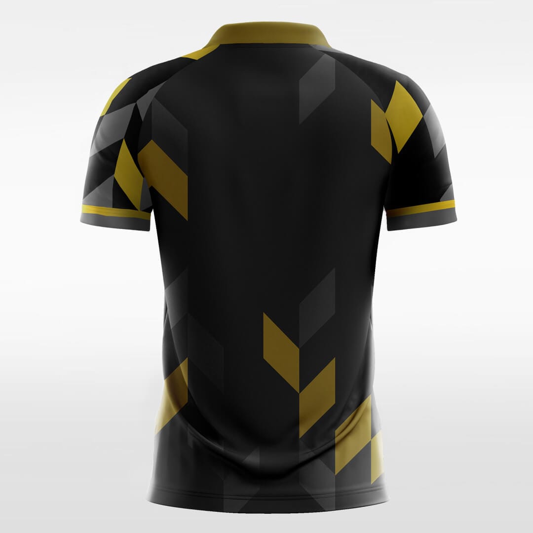 metallic short sleeve jersey