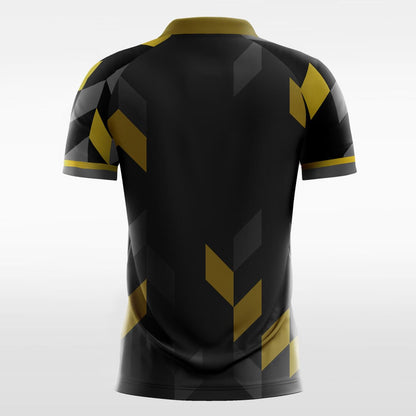 metallic short sleeve jersey