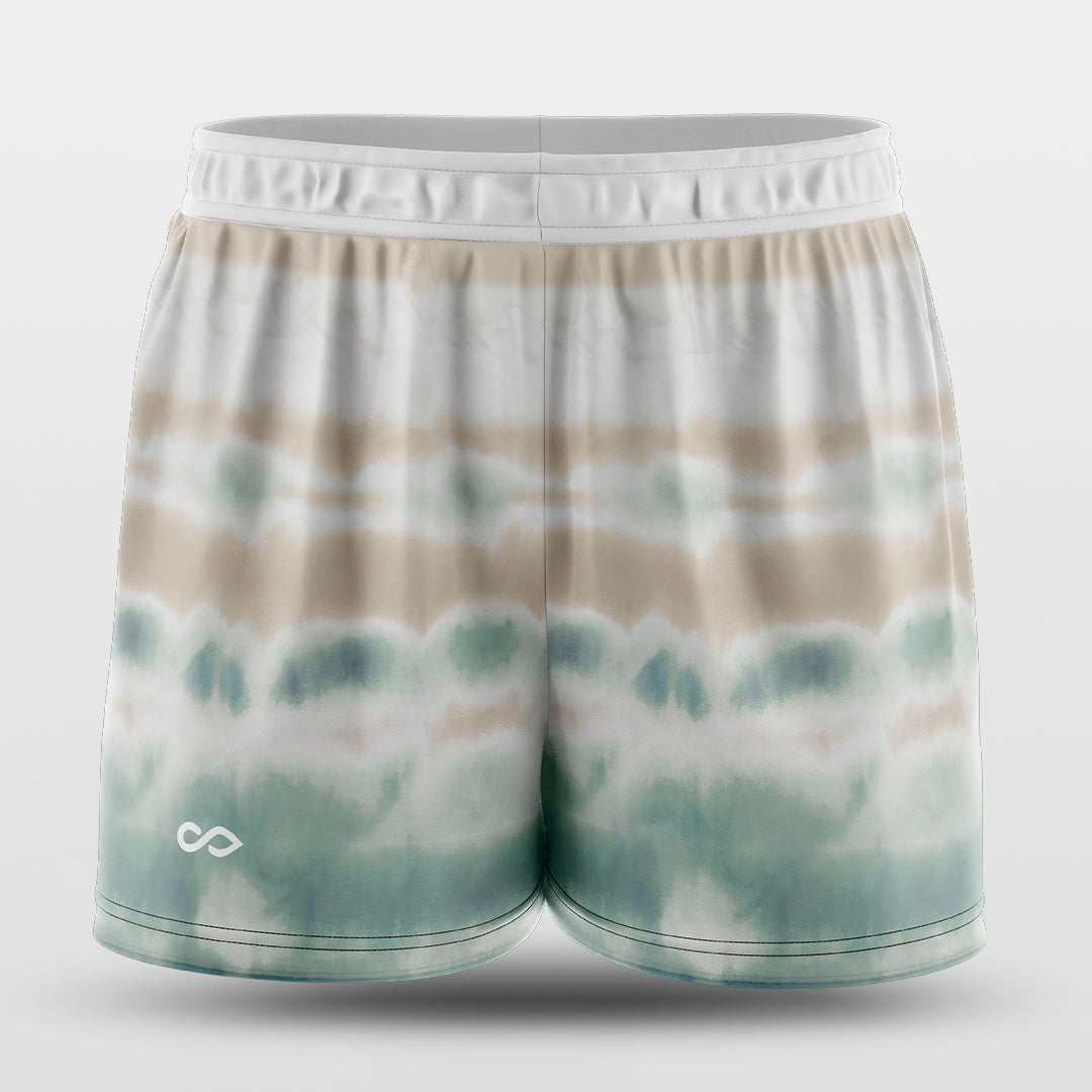 milk tea track shorts