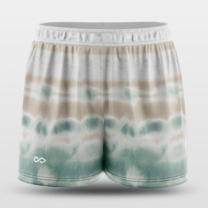 milk tea track shorts