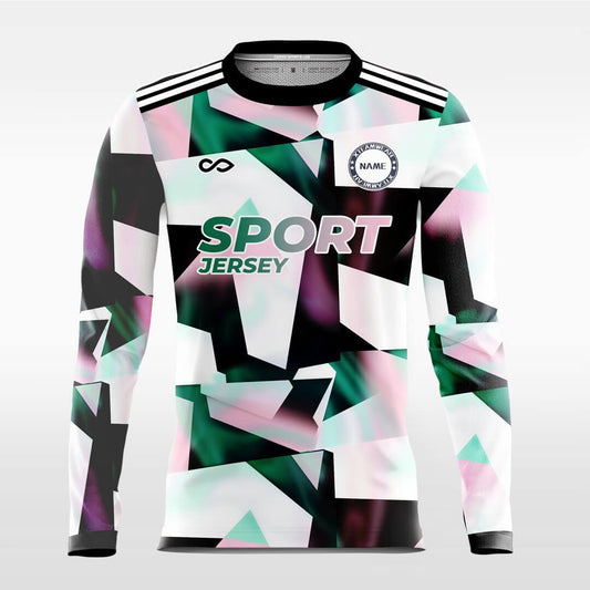 multicrystal long sleeve volleyball jersey