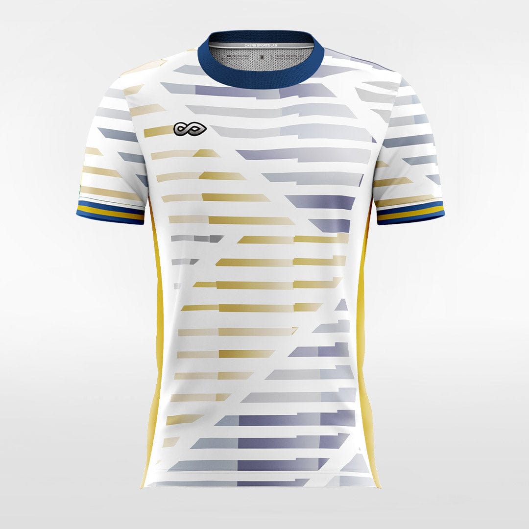 White Electrolyte Soccer Jersey