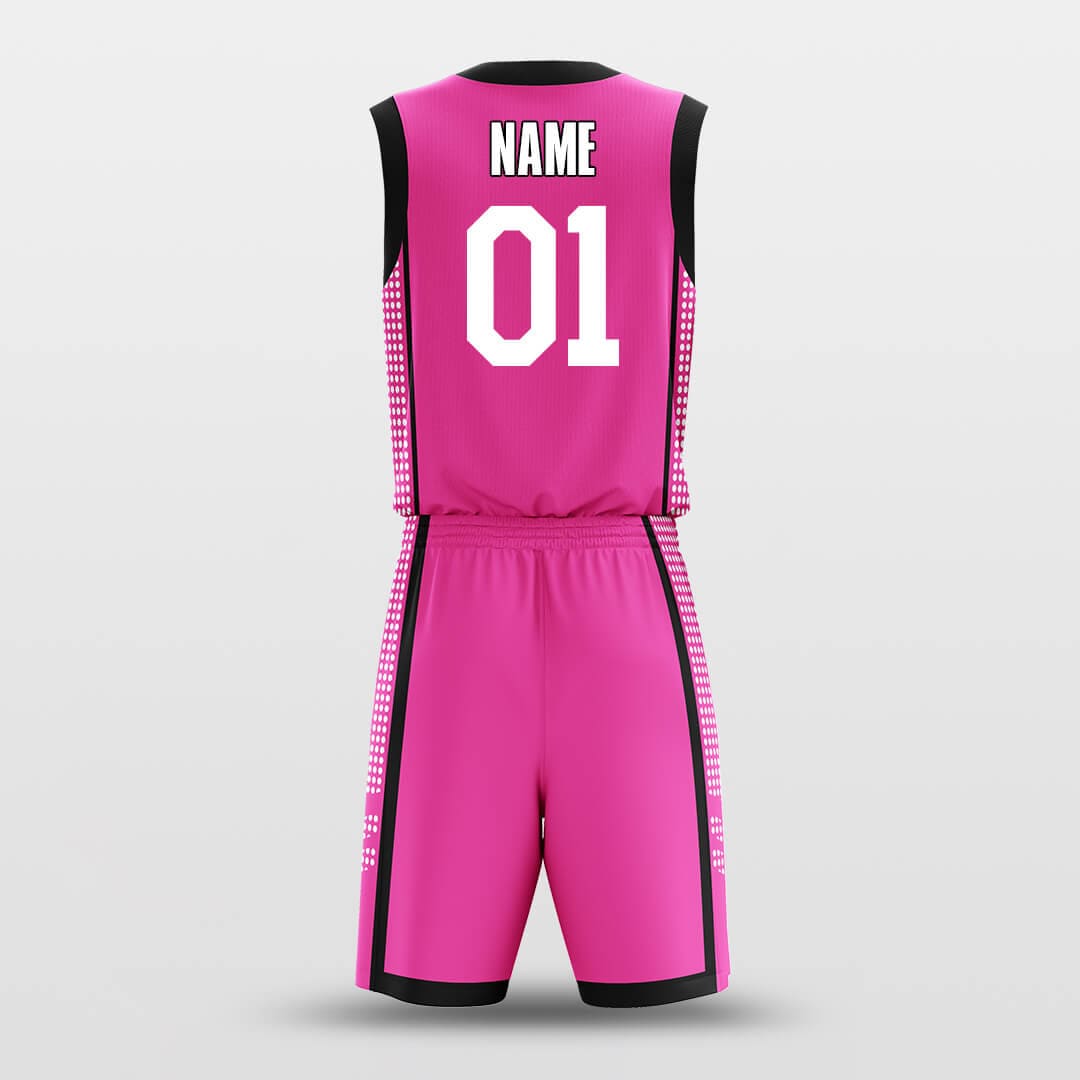 pink team jersey for basketball