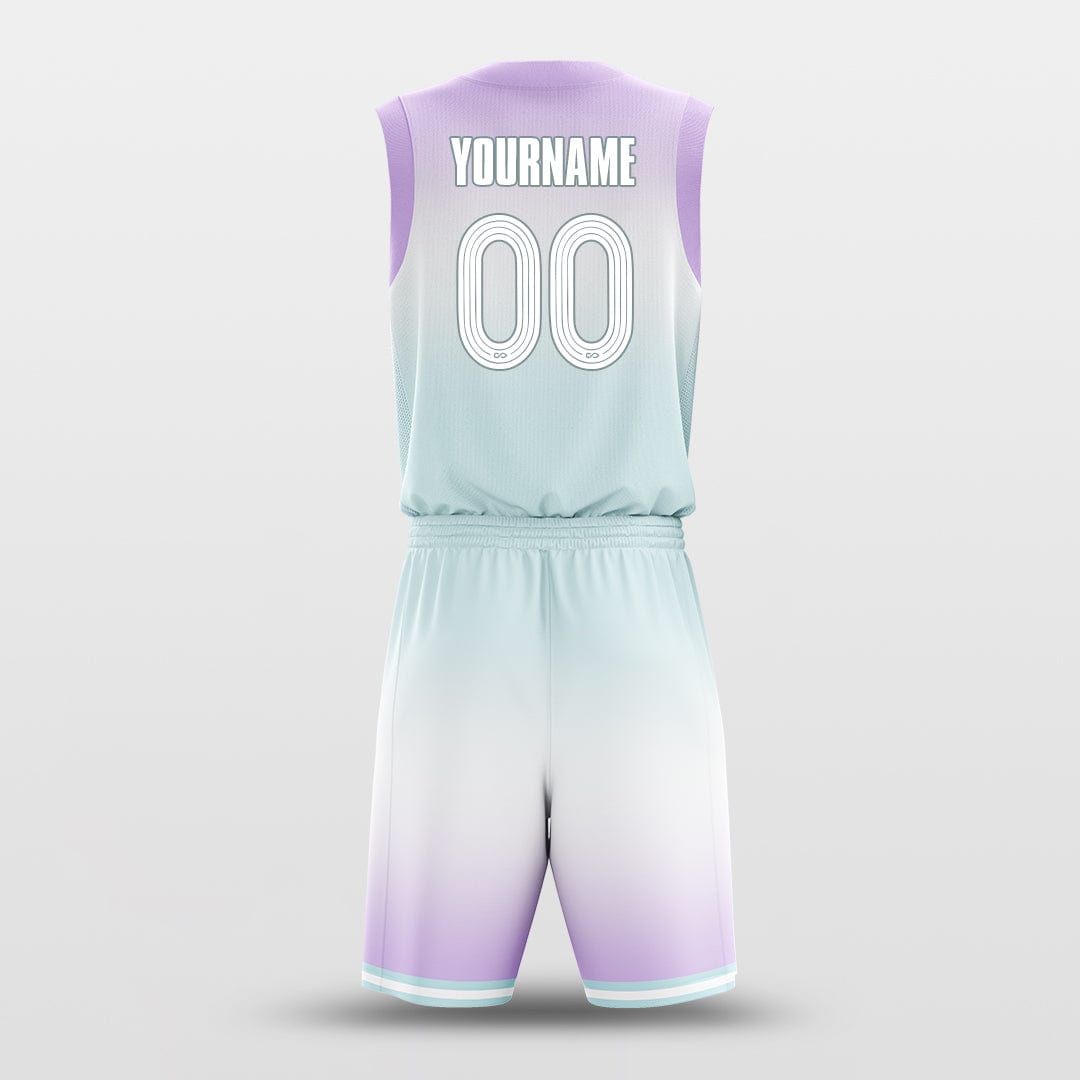 Purple Green Basketball jersey