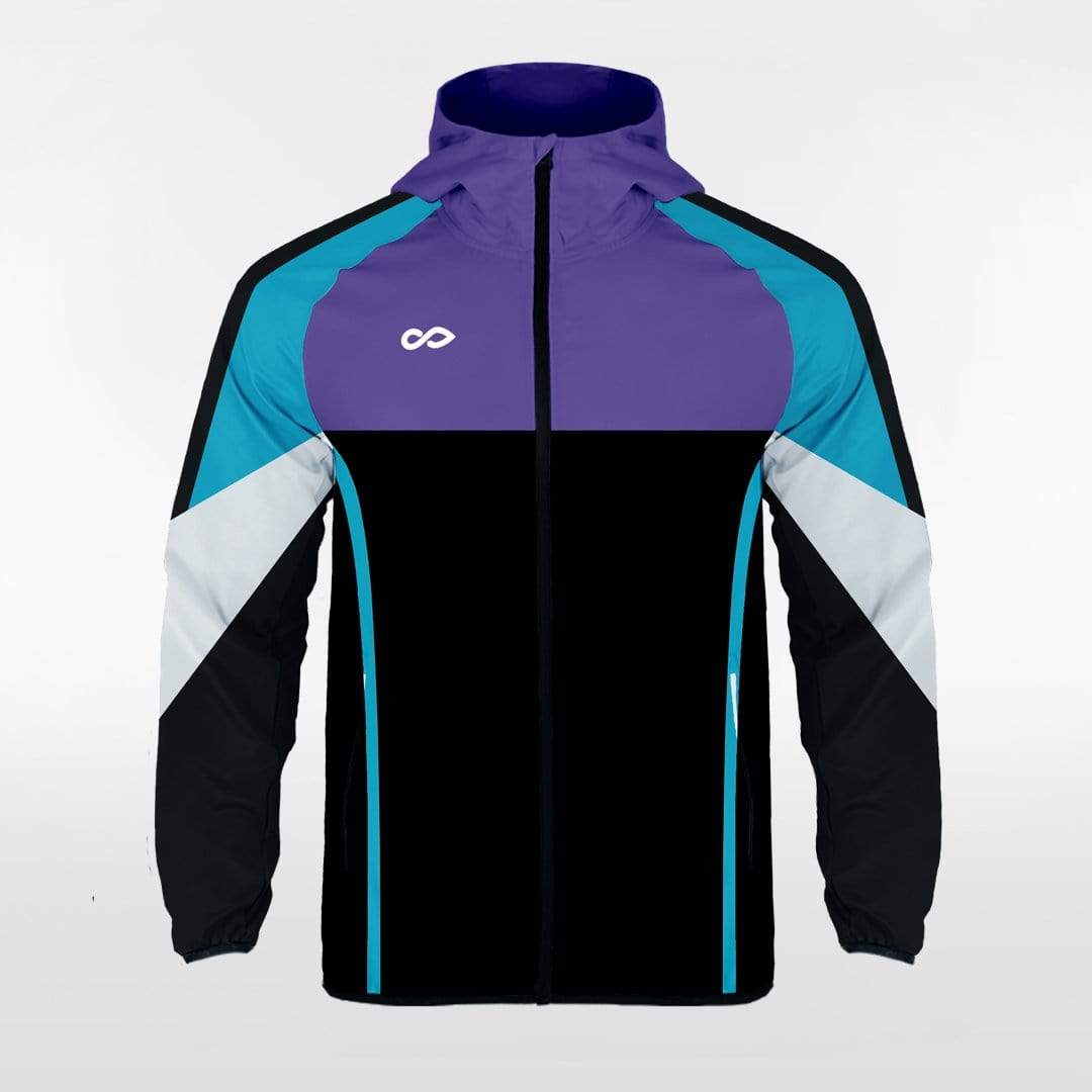 Retro Style 2 Customized Full-Zip Jacket Design