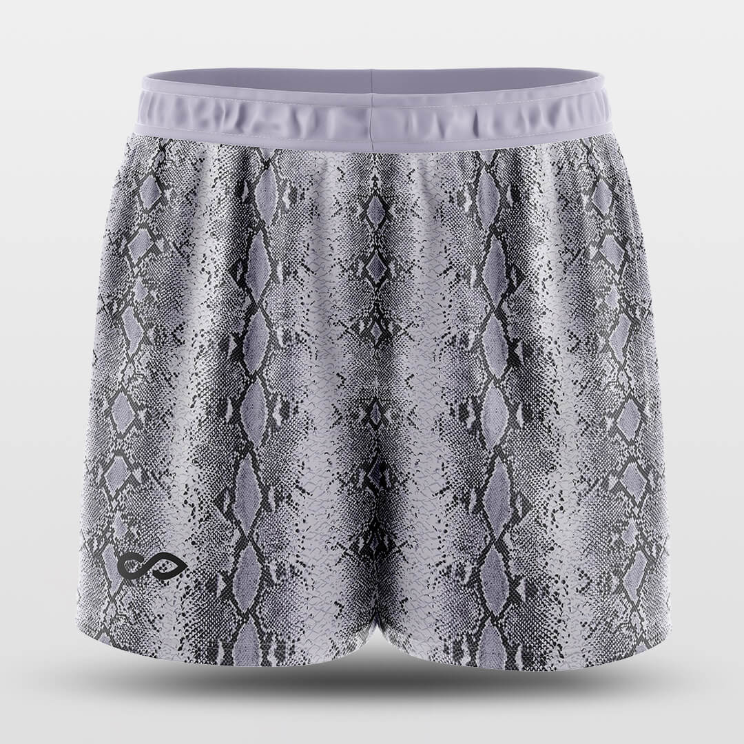 serpentine light purple shorts