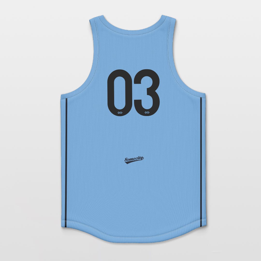 Blue Basketball Jersey