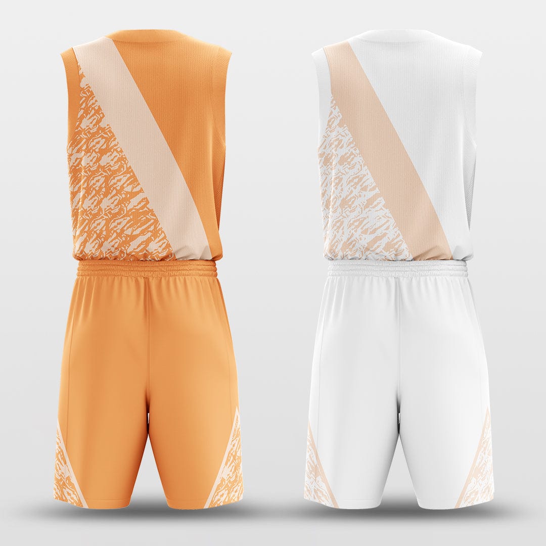 Custom Tigroid Pattern Reversible Basketball Jersey Set