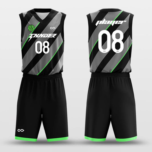 Stripe basketball uniform