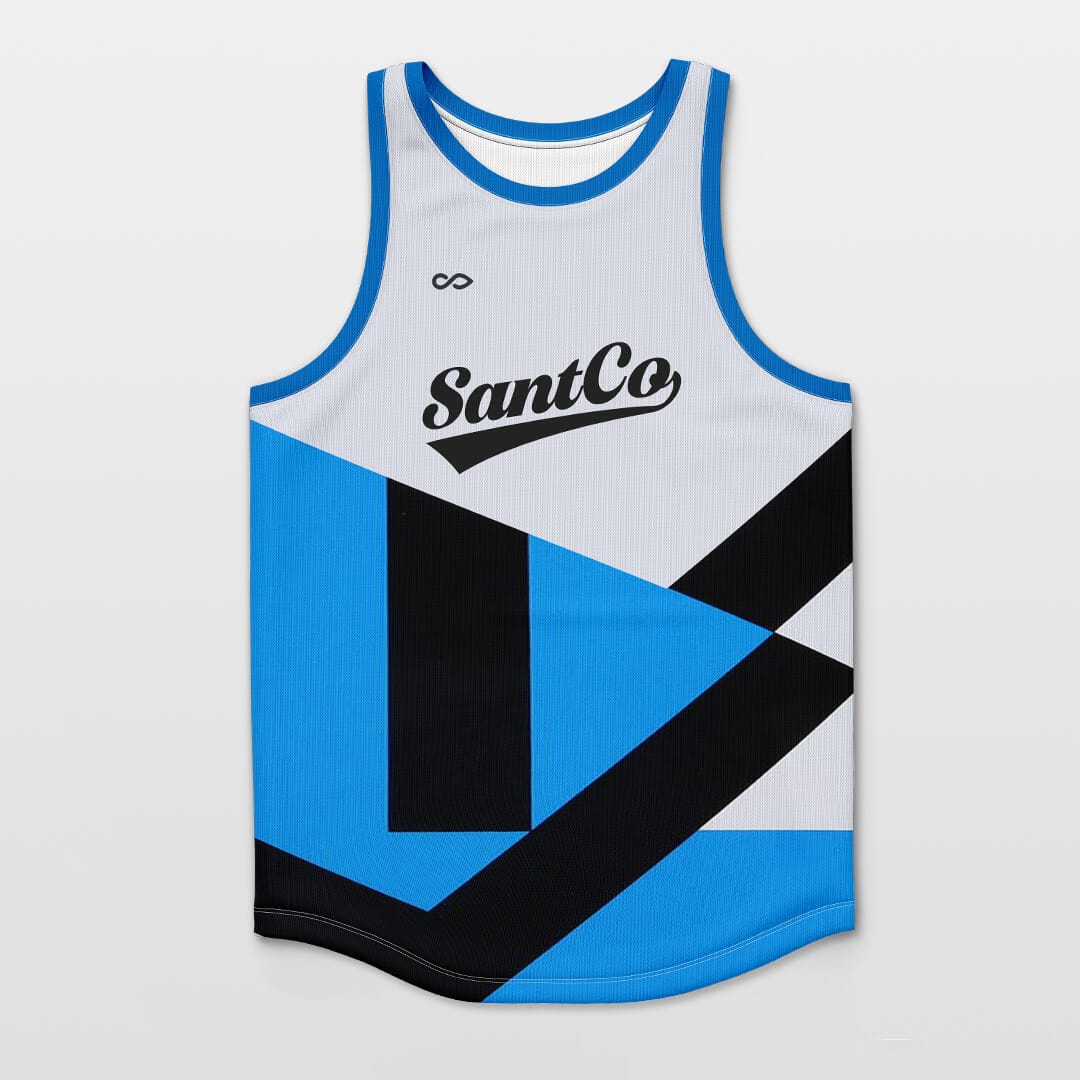 Triangle - Customized Basketball Jersey Vest Sleeveless