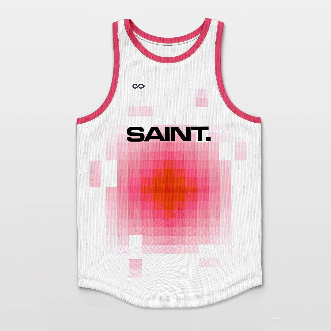 Customized Basketball Jersey Pink