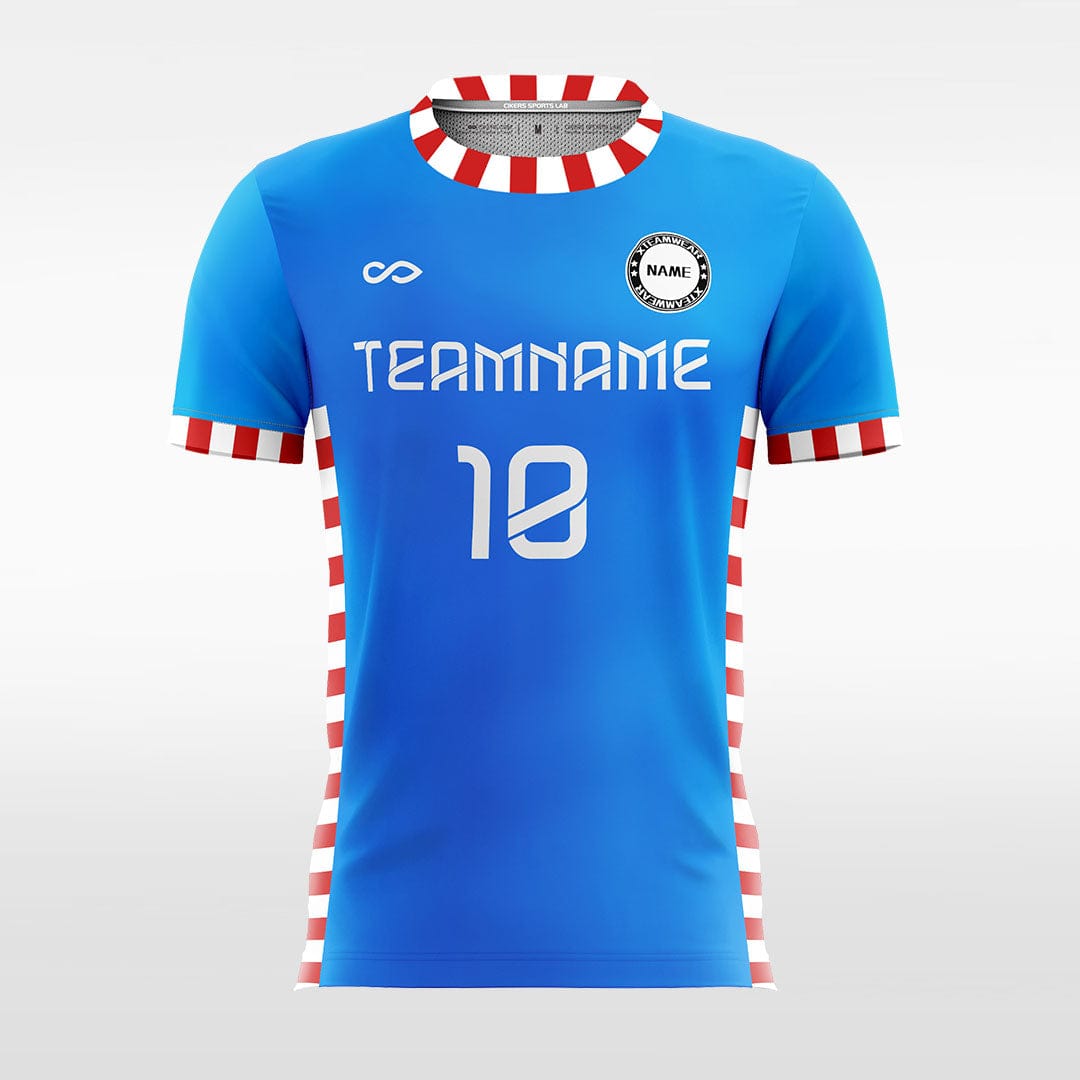 Women Blue Soccer Jersey