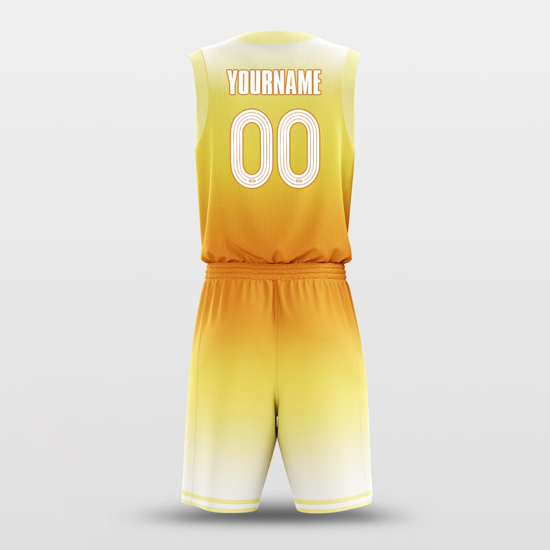 yellow gradient basketball jersey