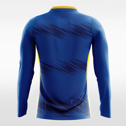 yellow long sleeve soccer jersey