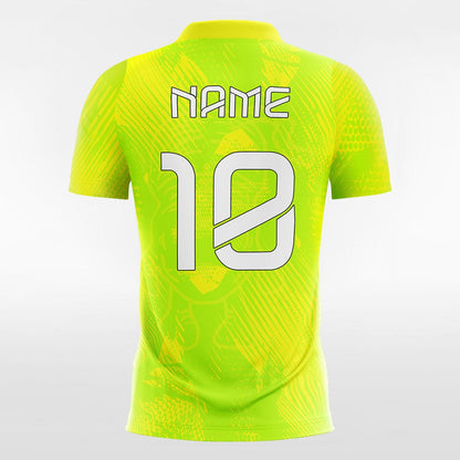 yellow soccer jersey